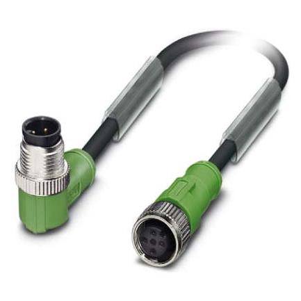 Phoenix Contact Sensor-/Aktor-Kabel, Elektronikkabel + Stecker, Schwarz