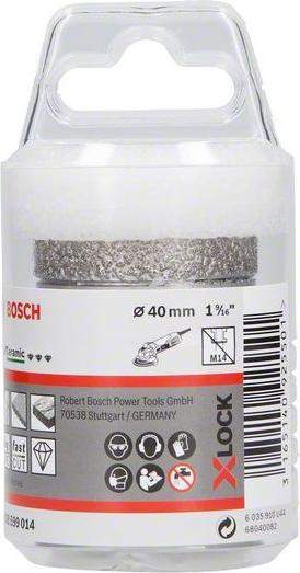Actual product image Bosch Professional Zubehör PRO Core Cutter dry X-Lock, 45 x 35 mm (45 millimetres)