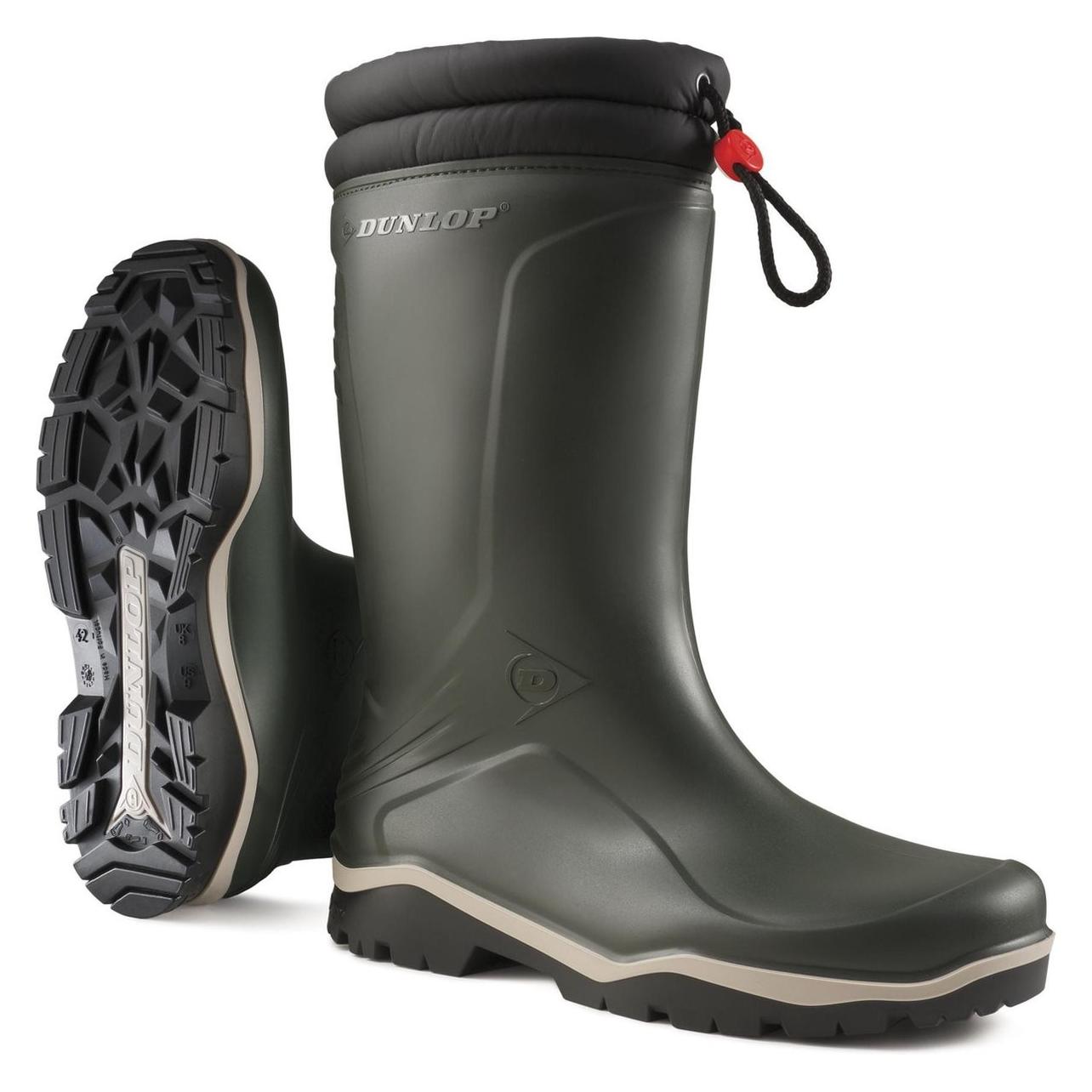 Dunlop, Mannen, Rubberen laarzen, Blizzard, Groen, (44)