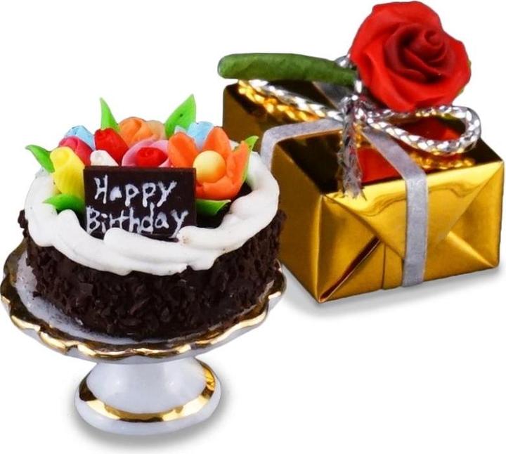 Produktbild Reutter 001.795/5 - Happy Birthday, Miniatur