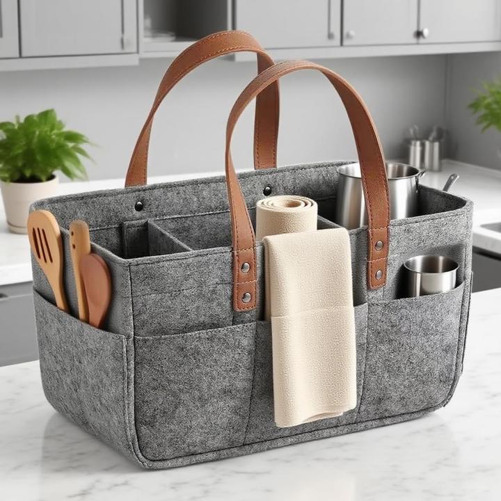 Produktbild Tielag Einkaufskorb mit Fächern