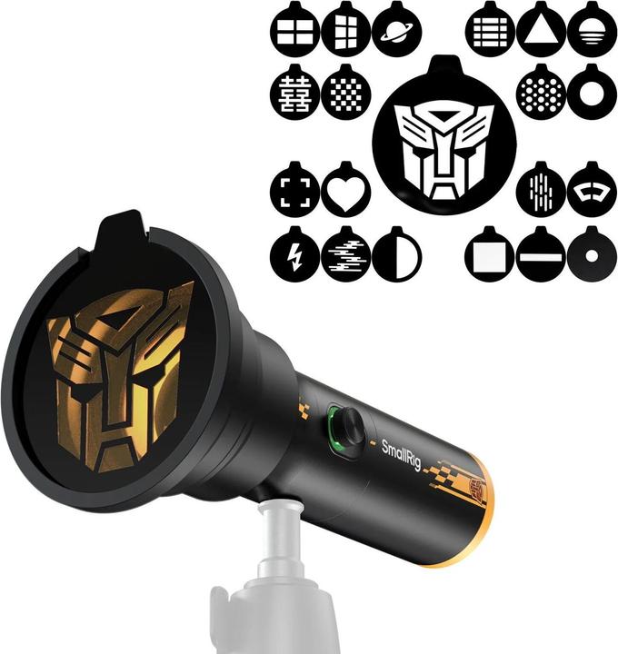 Actual product image SmallRig RF 10C Fokussierbare LED-Videoleuchte BumbleBee Edition (Video light)