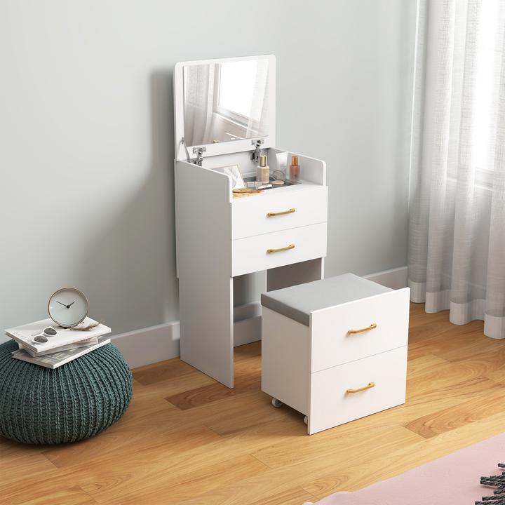 Produktbild Homcom Schminktisch (48 x 40 x 90 cm)