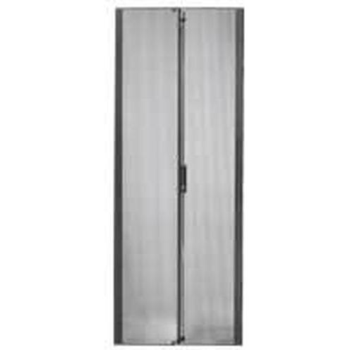 Thumbnail - APC NetShelter SX 48U Wide Perforated Split Doors (48 HE, 19 Zoll Rack), Serverschrank, Schwarz
