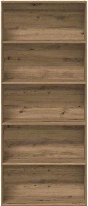 Immagine prodotto vidaXL Bücherregal Bücherschrank Standregal Raumteiler Wandregal Artisan-Eiche (80 x 30 x 189 cm)