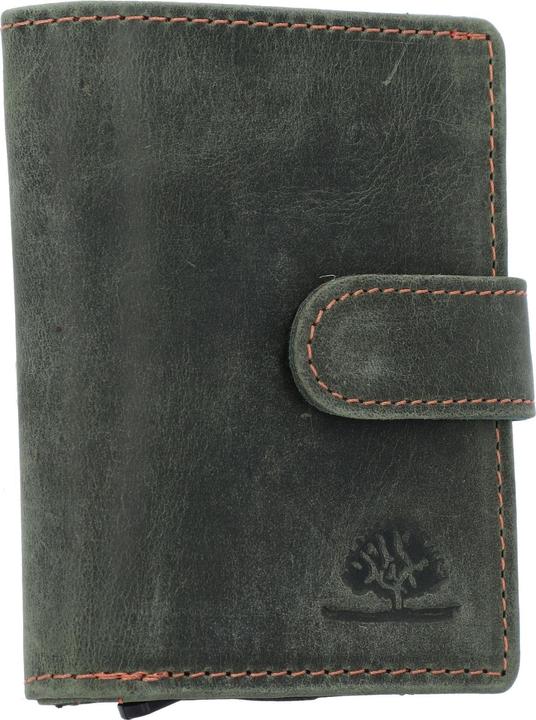 Actual product image Greenburry Vintage Original wallet RFID leather 8 cm