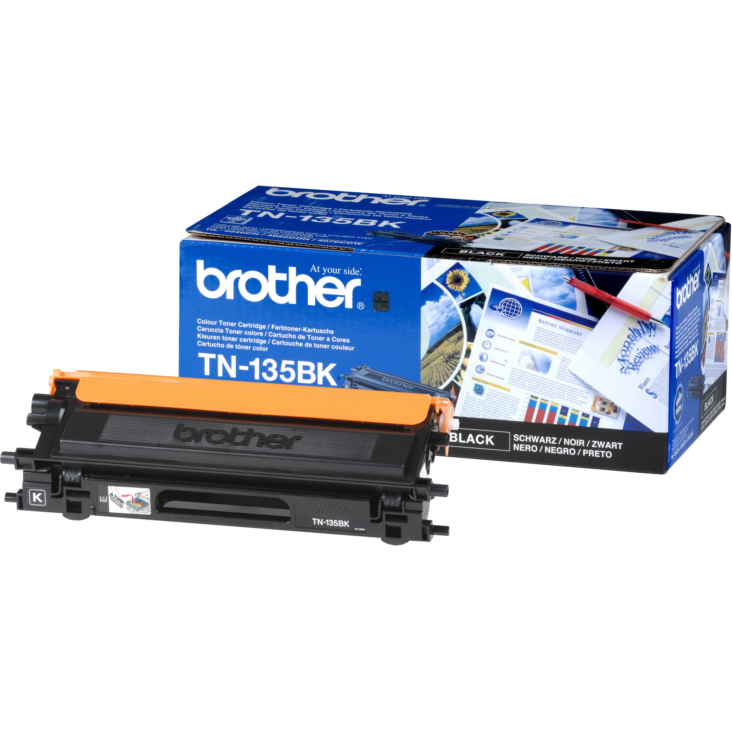 Brother, Toner, Tn-135bk (BK)