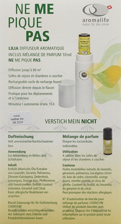 Actual product image Aromalife Stifle My Not Lilia Aroma Nebulizer (10 ml)