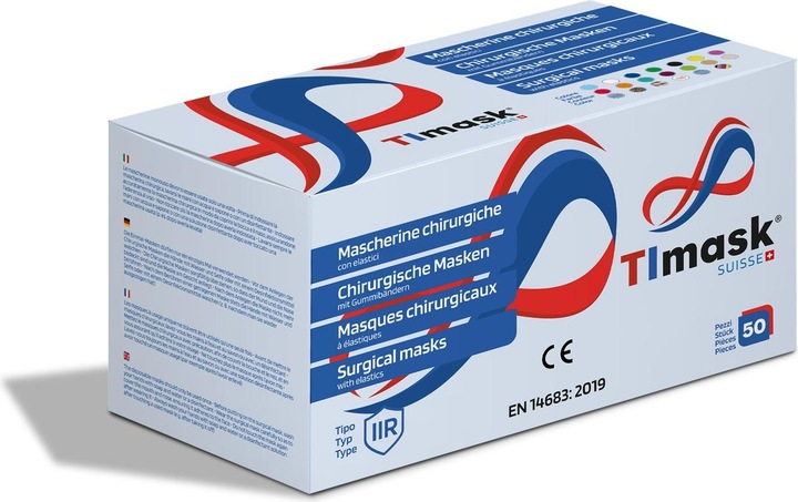 Actual product image Timask Disposable mouth guard (Type IIR, 20 x)