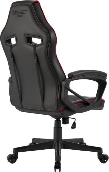 Actual product image Sense Gaming chair Sense7 Knight Gaming Chair, Black-red