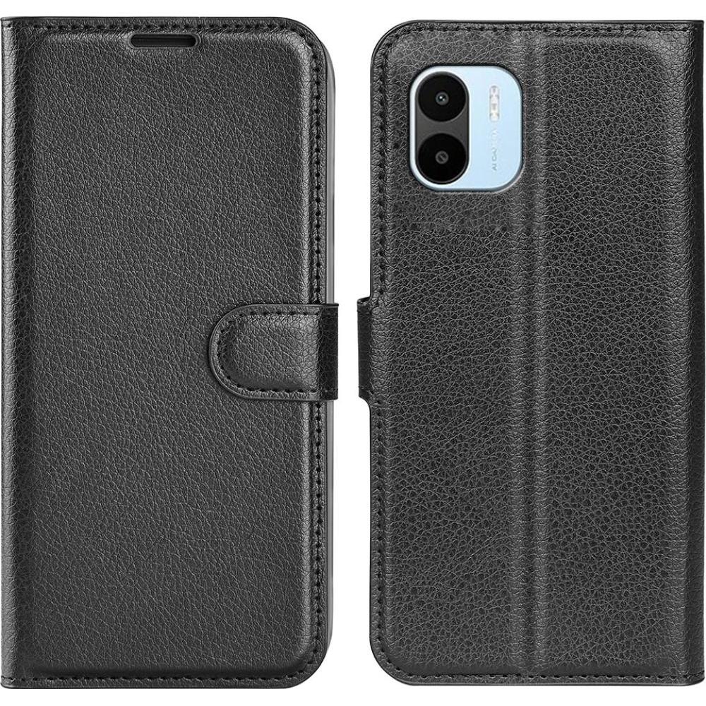 Thumbnail - Screenguard Xiaomi Redmi A2 Leather Guard Lederhülle (Xiaomi Redmi A2), Smartphone Hülle, Schwarz