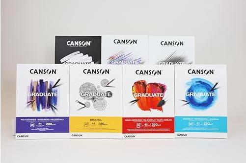 Image du produit Canson Diplômé (A4, Blanc, Couverture souple)