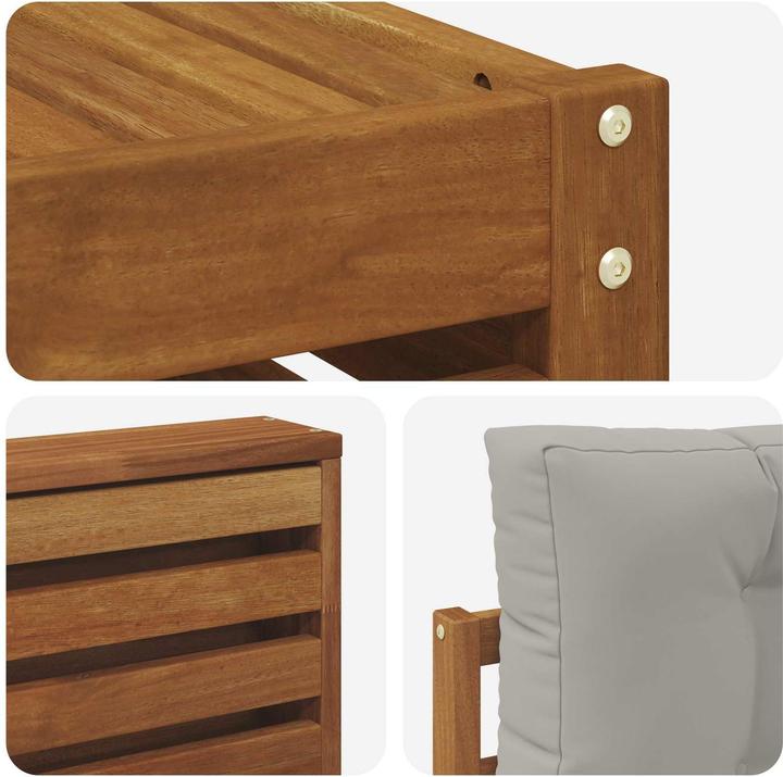 Produktbild vidaXL Outdoor-Sofa