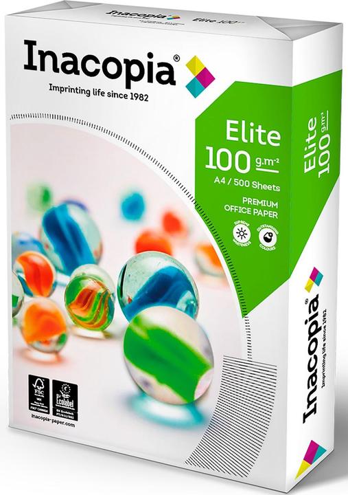 Actual product image Inacopia Kopierpapier elite DIN A4 100 g/qm 250 Blatt (100 g/m², 250 x, A4)