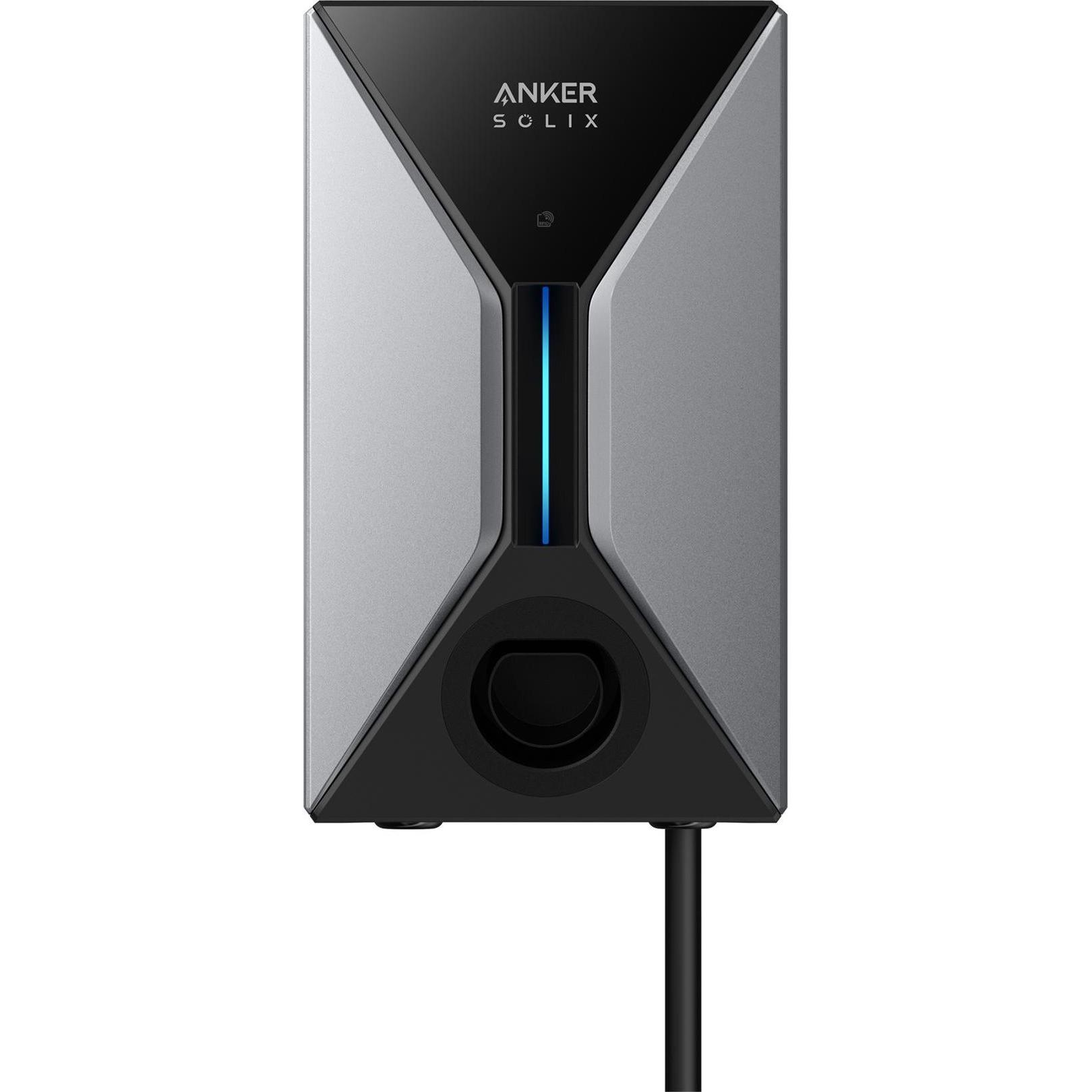 Anker, Stazione di ricarica auto elettriche, SOLIX V1 Smart EV Charger 22KW CAB (Tipo 2, 22 kW, 32 A)