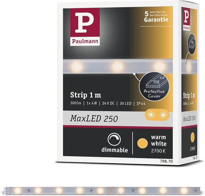 Image du produit Paulmann MaxLED 250 Stripe (Blanc chaud, 100 cm, Intérieur)