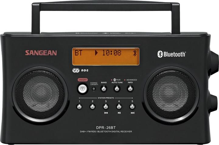 Actual product image Sangean Dpr-26bt (DAB+, FM, Bluetooth)