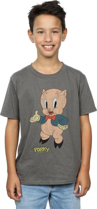 Produktbild Looney Tunes Porky Pig Distressed TShirt Jungen (140, 146)