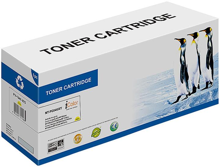 Actual product image IColor Toner-Kartusche 046H für Canon-Laserdrucker (Y)