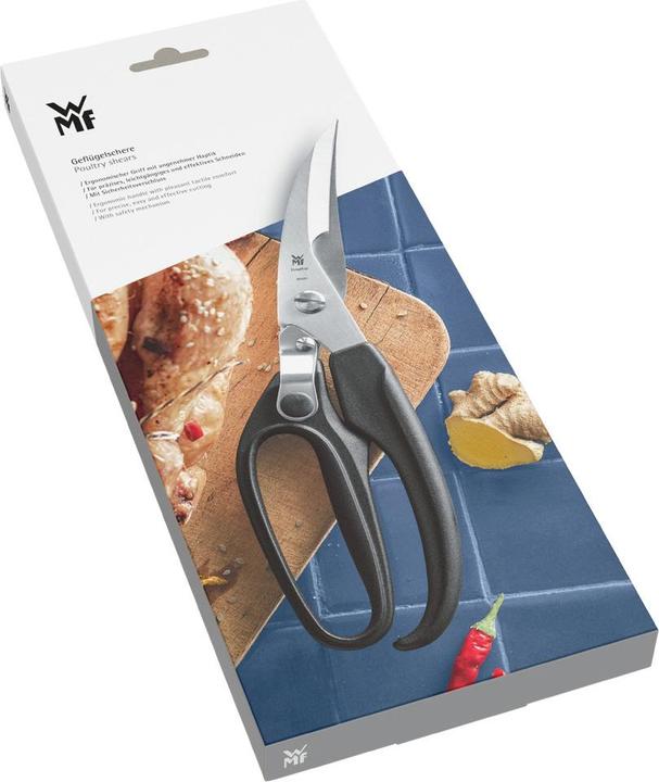 Produktbild WMF Geflügelschere mit Knochenbrecher 24,5cm Edelstahl Sicherheitsverschluss