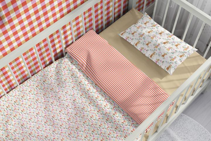 Immagine prodotto VBS Baumwoll-Stoff "Garten-Mäuse", 150 cm breit, Meterware