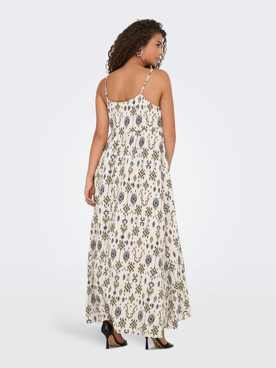 Produktbild Only Normal geschnitten Kleiner Stehkragen mit Knopfleiste Verstellbare Träger Langes Kleid Kleid (XS)