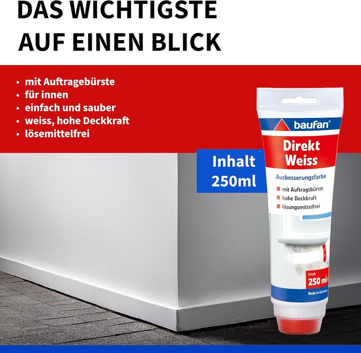 Actual product image Baufan Direkt Weiss