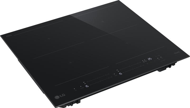 Immagine prodotto LG CBIZ2437B Piano cottura induzione 60cm, 7,4kW con limitatore, 4 zone, 2 flex, Wi-Fi (59 cm, Piano cottura a induzione)