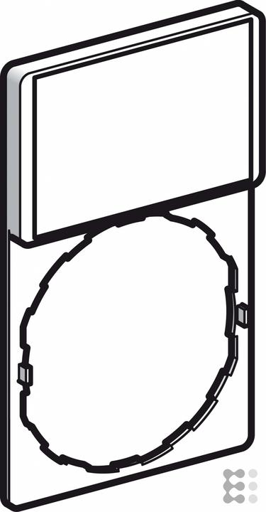 Image du produit Schneider Electric Porte-étiquette ZBY6102