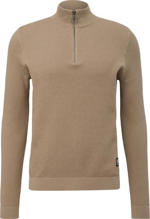 Produktbild s.Oliver Strickpullover Pullover aus Strukturstrick (M)