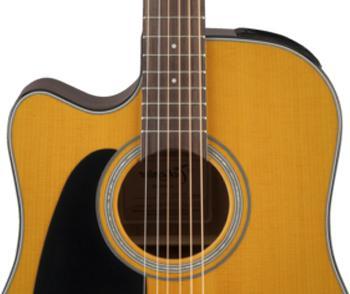 Actual product image Takamine Acoustic guitar, G-series, GD30CE LH NAT, dreadnought/C, left-handed (Western guitar, Mahogany, Ovangkol)