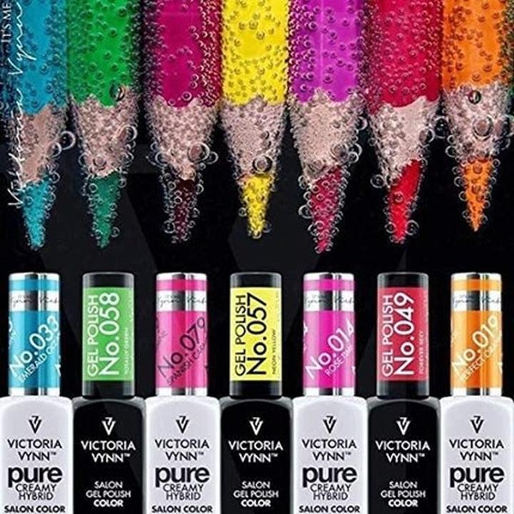 Image du produit Visconti Di Modrone Victoria Vynn Pure Creamy Hybrid No. 079 Spanish Carmine (079 Carmine espagnol, Vernis à ongles effet gel)