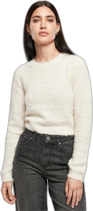 Produktbild Urban Classics Ladies Cropped Feather Sweater (5XL)