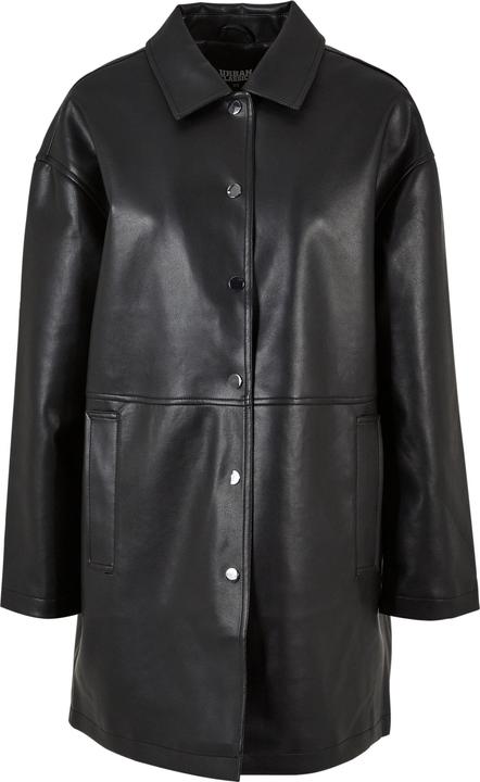 Actual product image Urban Classics Ladies Faux Leather Coat