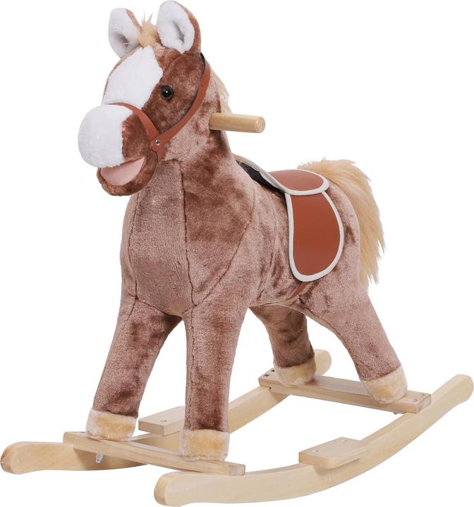 Actual product image Homcom Plush Rocking Horse for Children