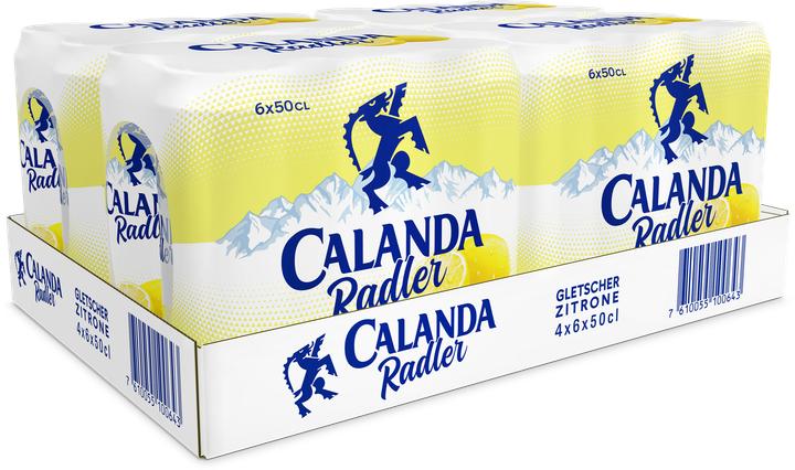 Calanda 50 cl Radler 2.0% can 6 Pac (24 x 50 cl)
