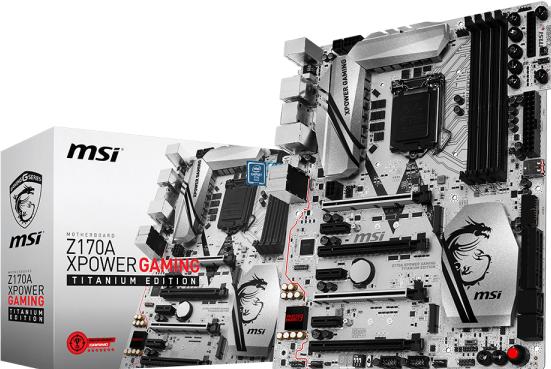 Immagine prodotto MSI Z170A XPower Gaming Titanium Edition (LGA 1151, Intel Z170, ATX)