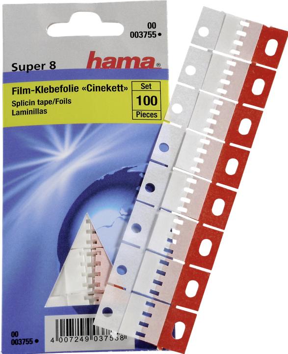Actual product image Hama Adhesive film Cinekett S 8 100 pcs.
