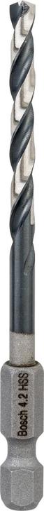 Actual product image Bosch Professional Zubehör HSS twist drill with hexagonal shank. 4.2 x 43 x 83 mm. Pack of 1 (4.2 mm)