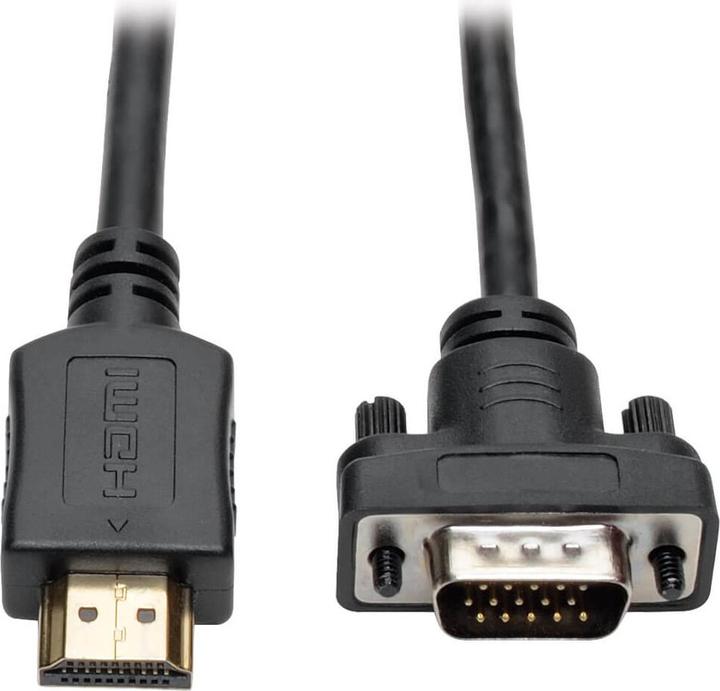 Produktbild Eaton HDMI to VGA Active Adapter Cable HDMI to Low-Profile HD15 M/M 6ft. 1.8m (1.80 m)