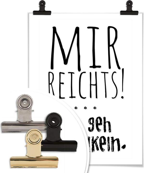 Actual product image Trenddeko I've had enough, I'm going to rock (30 x 40 cm)