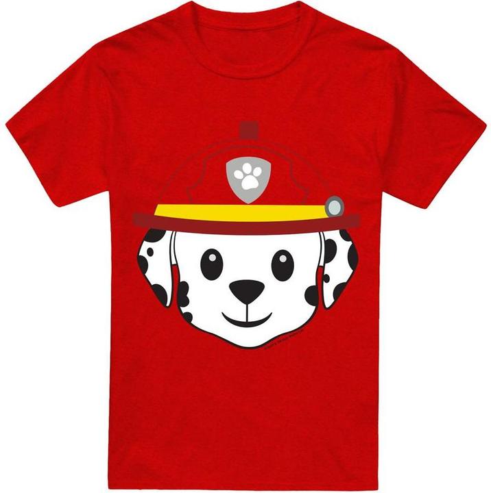 Actual product image Paw Patrol Unisex Adult Marshall Emoji T-Shirt (M)