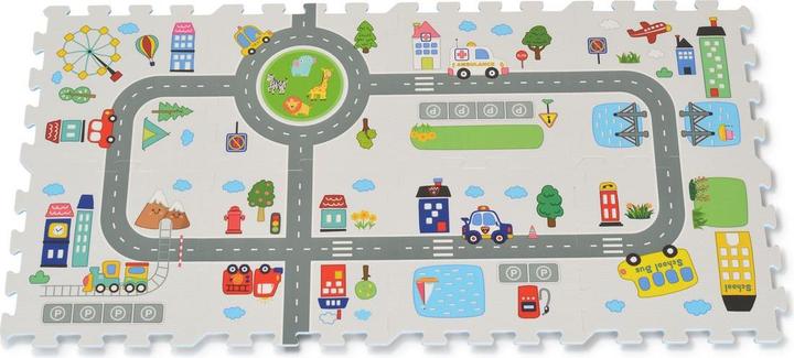 Produktbild Moni Spielmatte Road Truck 8-teilig (124 x 62 cm)