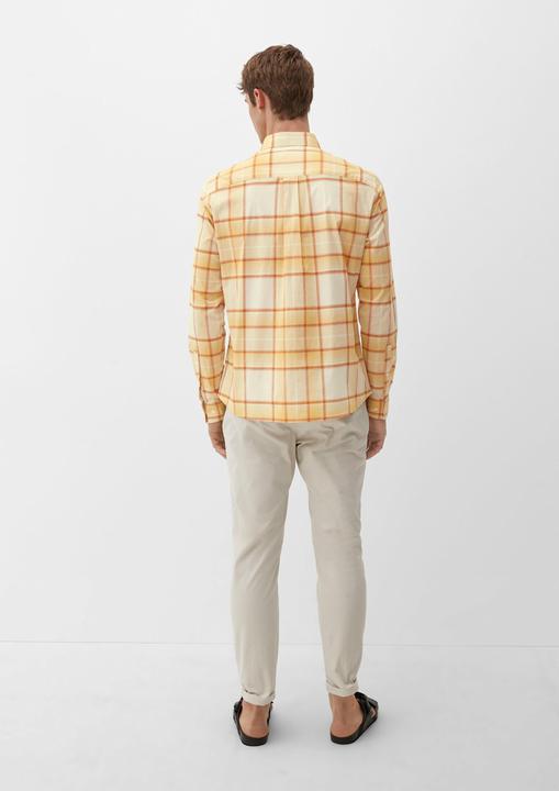 Immagine prodotto s.Oliver Hemd Kariertes Hemd aus Baumwollstretch (S)