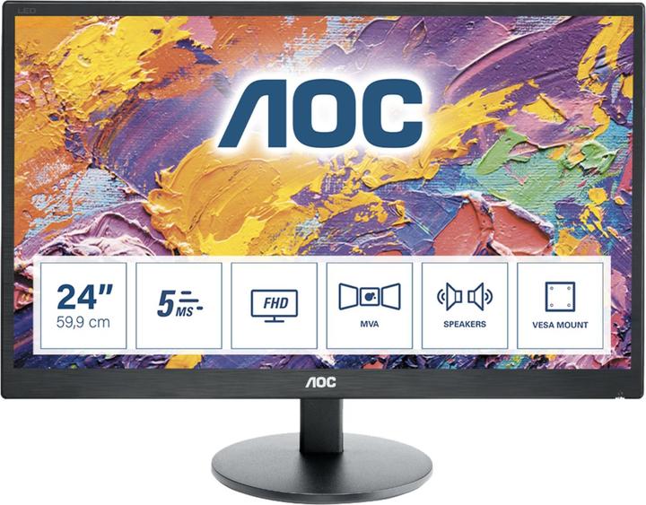 AOC M2470swh (1920 x 1080 pixel, 24")