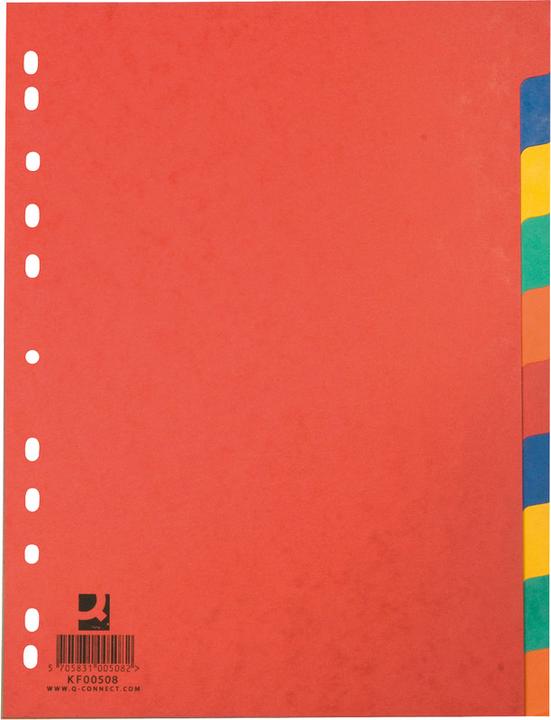 Actual product image Q-Connect Répertoire plein format en carton glacé