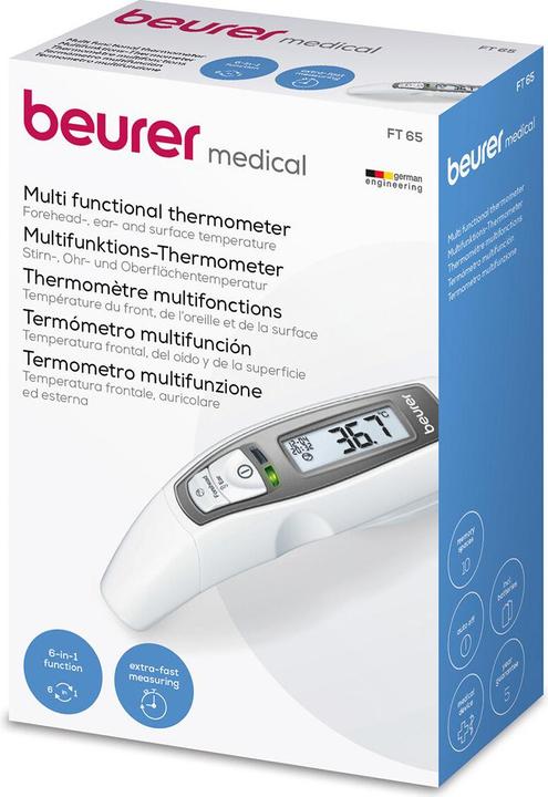 Actual product image Beurer Ft 65 (Ear, Forehead)