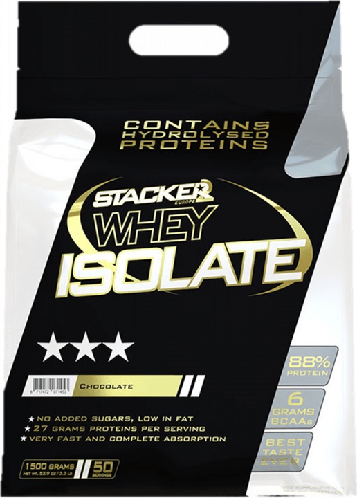 Produktbild Stackers Stacker2 Whey Isolate Protein (Schokolade, 1580 g)