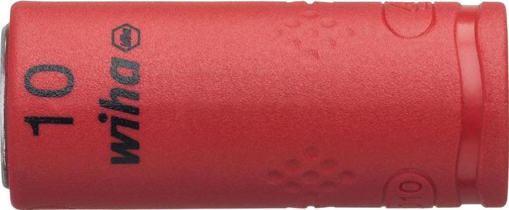 Produktbild Wiha Steckschlüsseleinsatz isoliert, 1/4", Aussensechskant, 10,0 mm (10 mm)