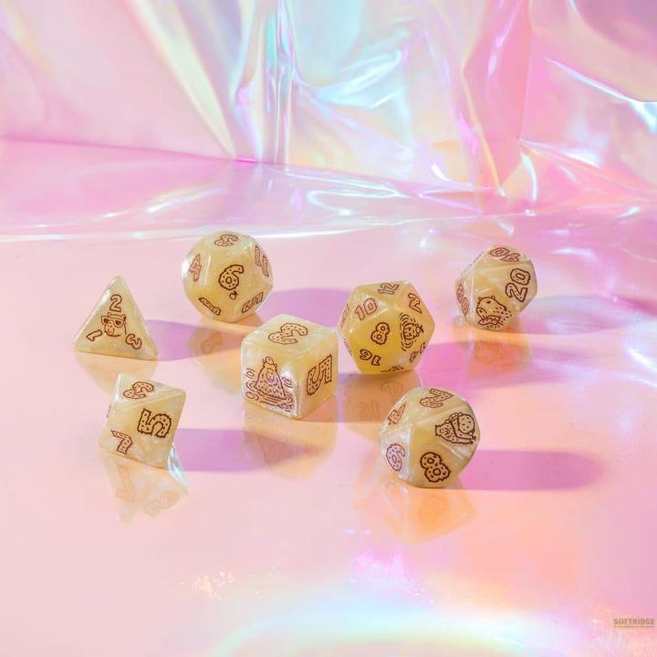 Produktbild Q Workshop Capybara Dice Set: Sleepie